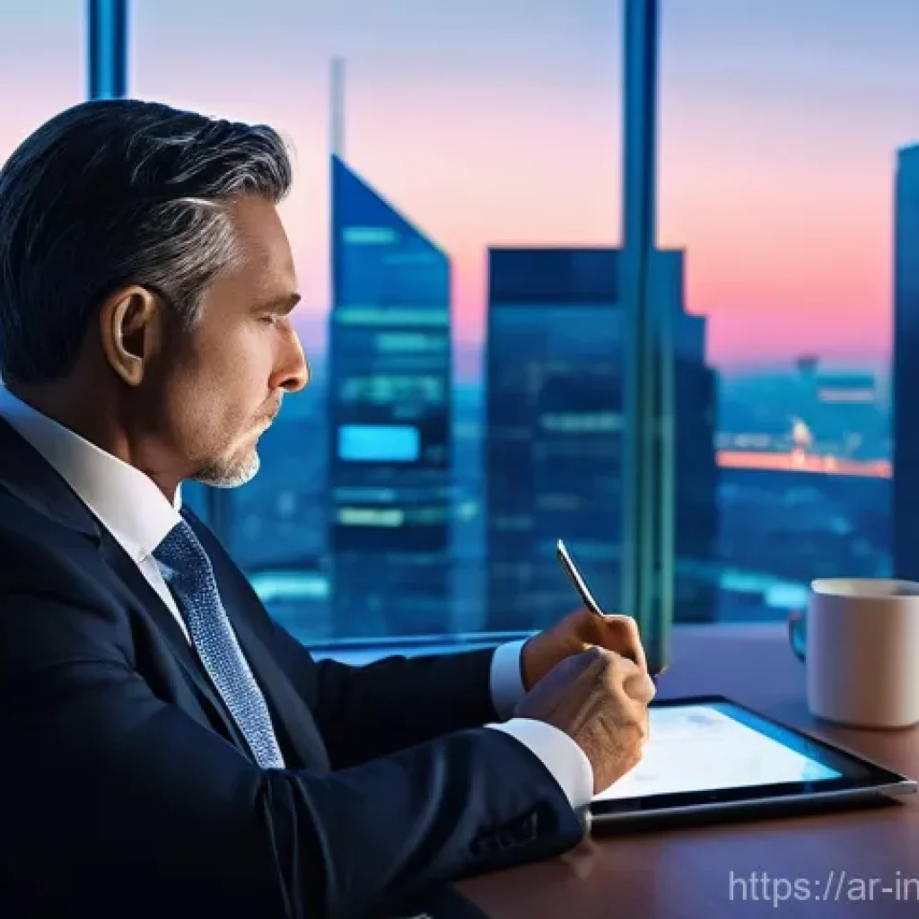 세금 효율적인 채권 포트폴리오 구성 - **Prompt 1: Astute Bond Investor in a Modern Setting**
"A sophisticated, professional man in his...